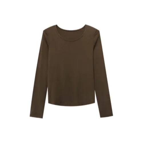 CHARM PICK T Shirt Women's Coffee
