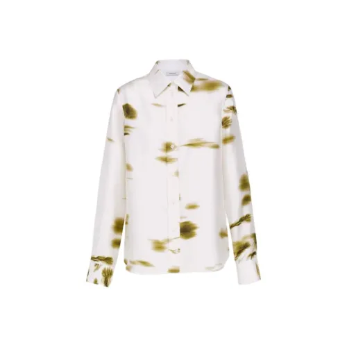 Ferragamo Blossom Printed Long Sleeved Shirt