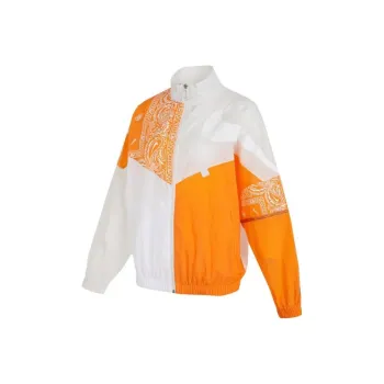 Nike Women'ss Colorblock Windproof Sport Jacket White