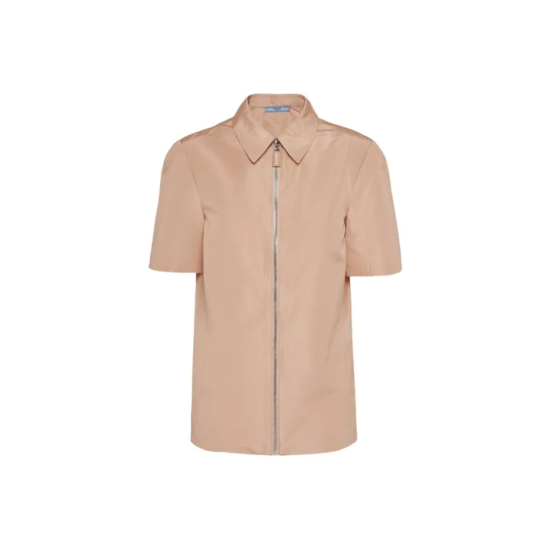 PRADA Short Sleeved Zipped Shirt-0