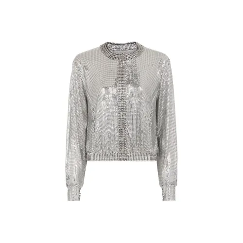 Paco Rabanne Pixel Metallic Effect Bomber Jacket