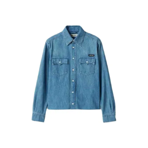 MIU MIU Long Sleeved Button Up Shirt