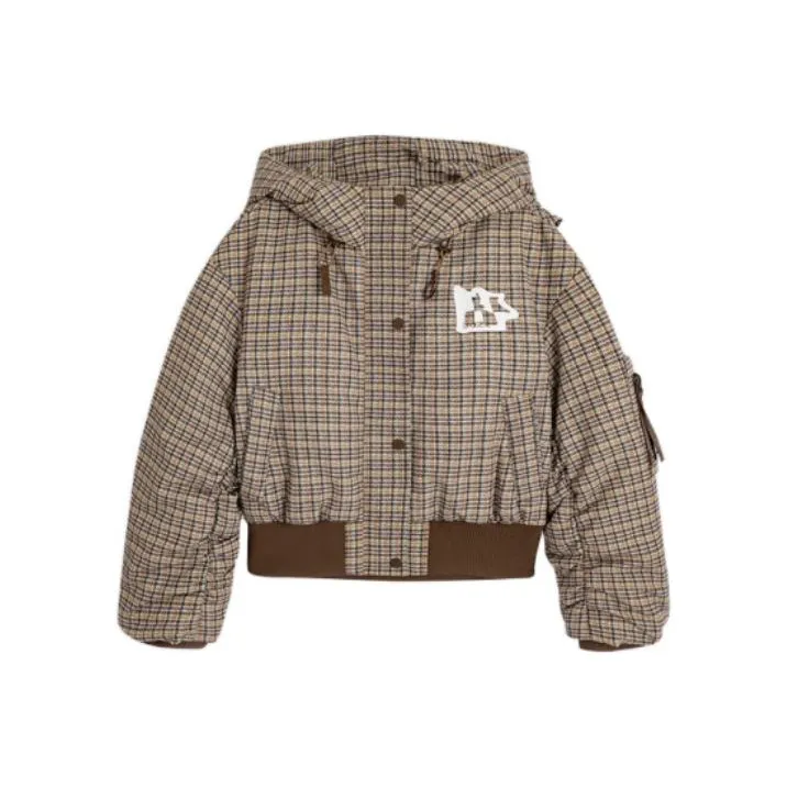Broadcast Down Jackets Women's Garo Plaid-0