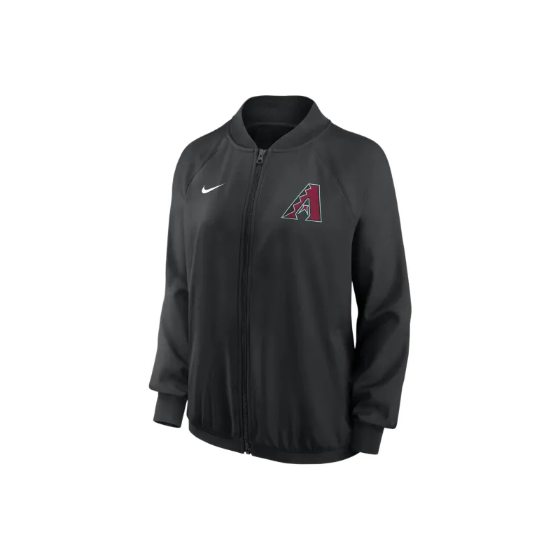 Nike Arizona Diamondbacks Authentic Collection Team Jackets Coats Women's Black-0