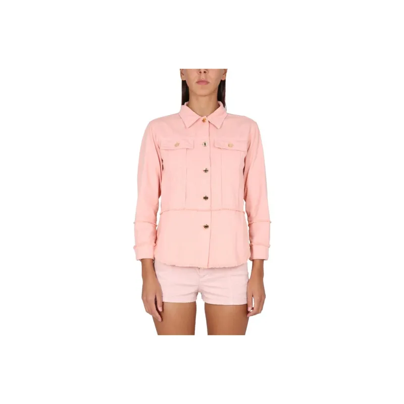 TOM FORD Long Sleeved Buttoned Denim Shirt-0