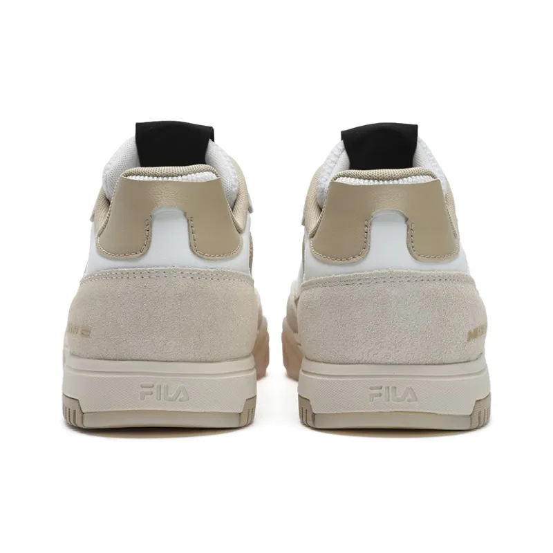 FILA Pioneer Series Slip Resistant, Abrasion Resistant, Breathable Low Top Skateboard Shoes Women's White Pink-3