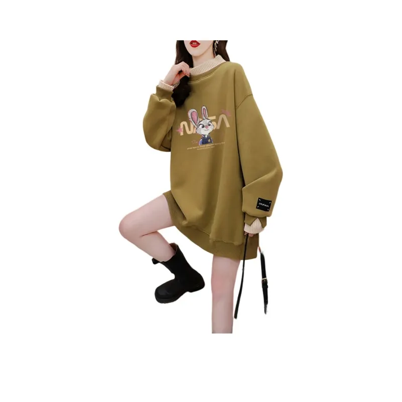 Flowers In Water Sweatshirt Women's-1