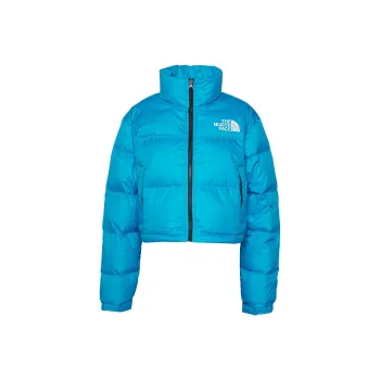 THE NORTH FACE Women's Nuptse Short Jacket Acoustic Blue
