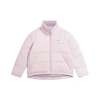 LiNing Fitness Series Down Jacket Women's Dusty Pink Purple