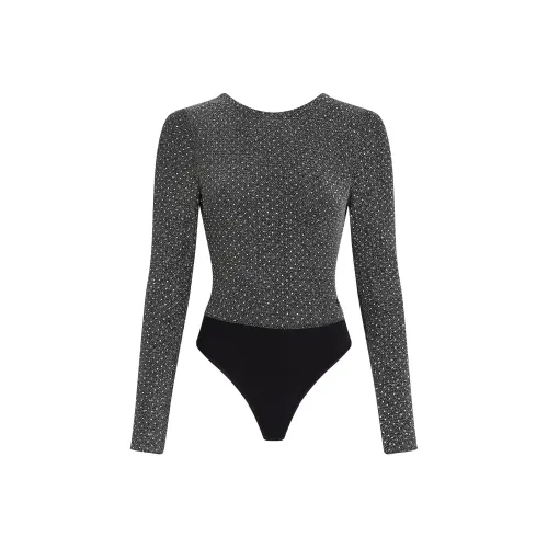 KARL LAGERFELD / Karl Lagerfeld Jeans Crystal-embellished Bodysuit