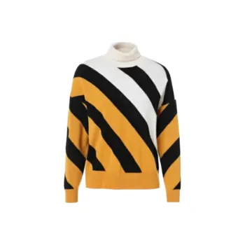 QIAOWANNI Knitwear Women's Gold Sand Yellow