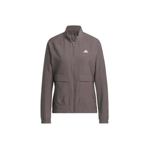 Adidas ULTIMATE365 NOVELTY JACKET Jackets Coats Women's Charcoal Gray