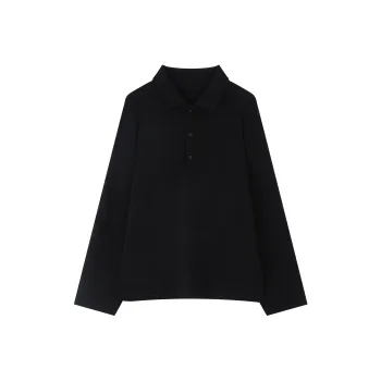 RUNTOTHEFUTURE Polo Shirt Unisex Classic Black