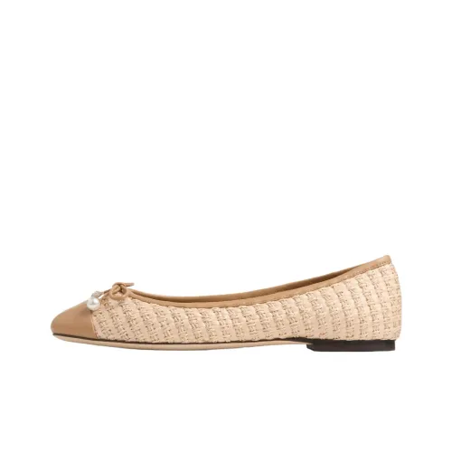 Jimmy Choo Elme FLAT Casual Single shoes deportivos Women's Light Beige