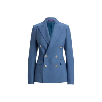 Ralph Lauren Collection Camden Double breasted Cashmere Blazer