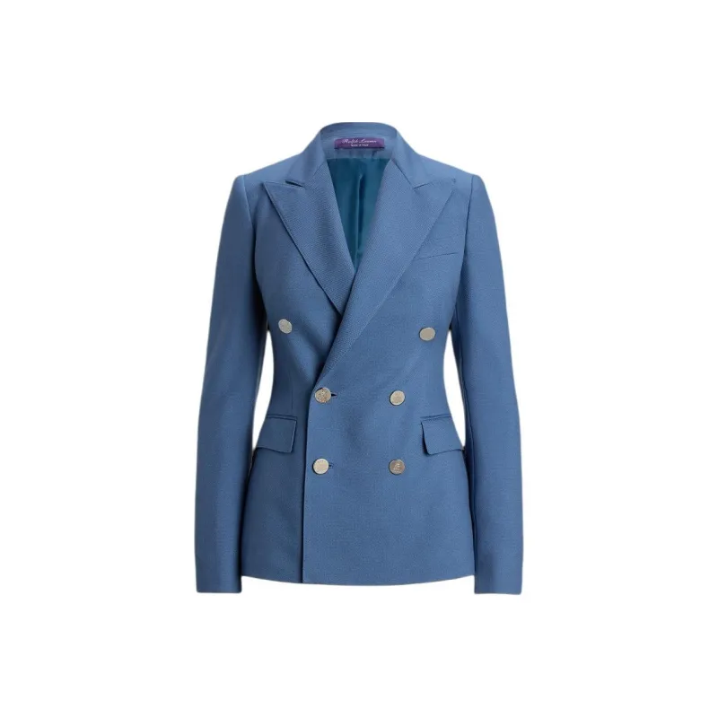 Ralph Lauren Collection Camden Double breasted Cashmere Blazer-0