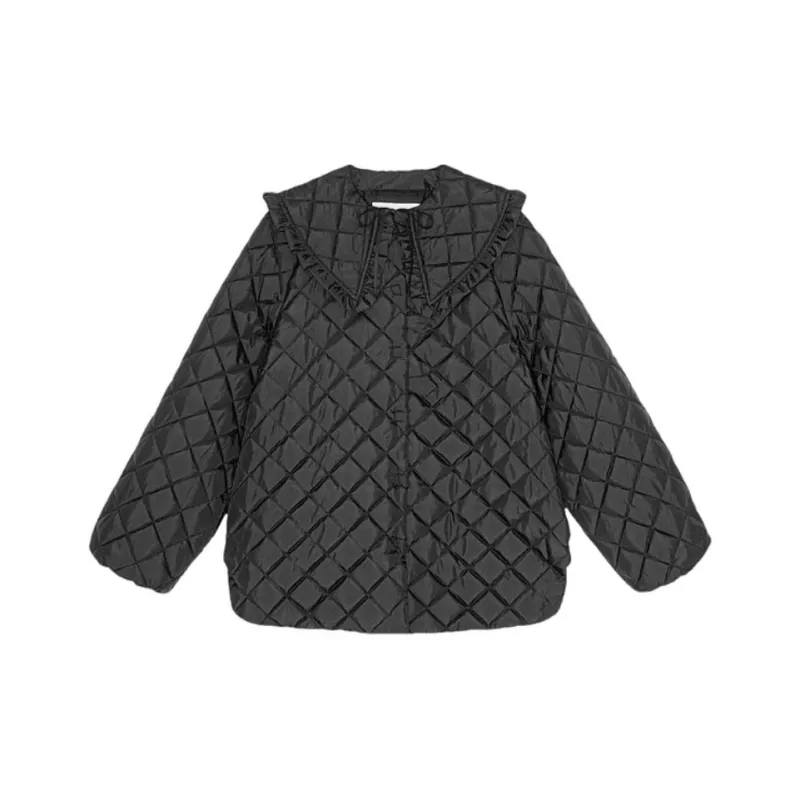 GANNI Ripstop Quilted Jacket-0