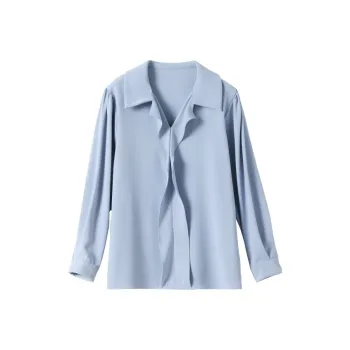Huagaa Shirts Women's Haze Blue