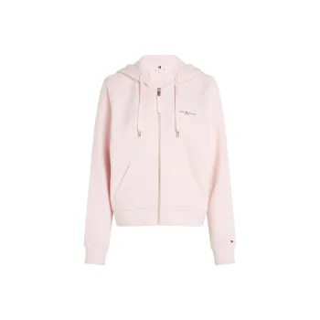Tommy Hilfiger Sudadera 1985 Collection Con Cremallera Jackets Coats Women's Pink
