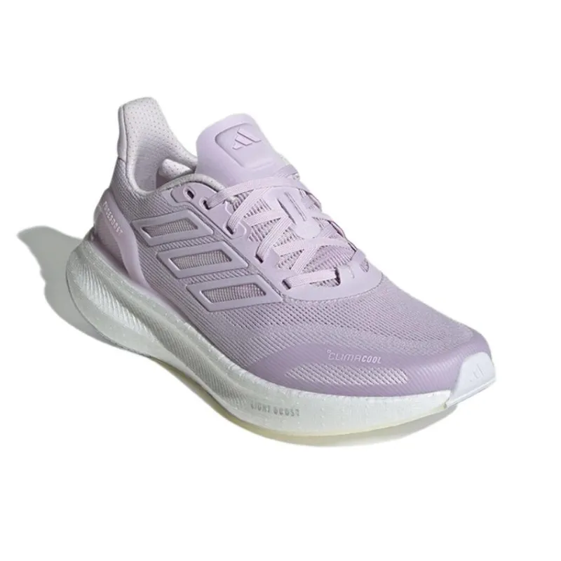 Adidas Pureboost Anti Slip Wear Resistant Low Top Running Shoes Women's Purple-3