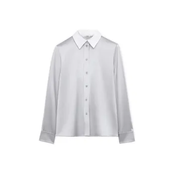LOEWE Long-Sleeved Satin Shirt