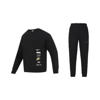 Nike As M Nk Club + Bb Crew M Casual Sportswear Unisex Black
