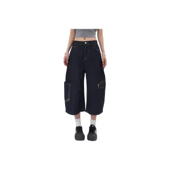 DAFK Denim Shorts Men Black 