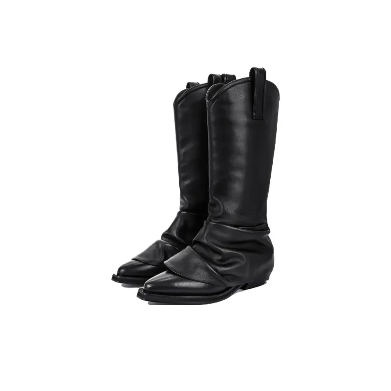 NUTTINESS Insect Inspired Body Shaping Collection Pointed Toe Ankle Boots Women's-1