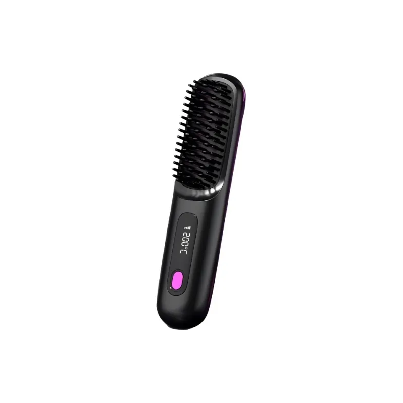 Love Of Wormwood Wireless Negative Ion Hair Straightener LCD Black Display Model-0