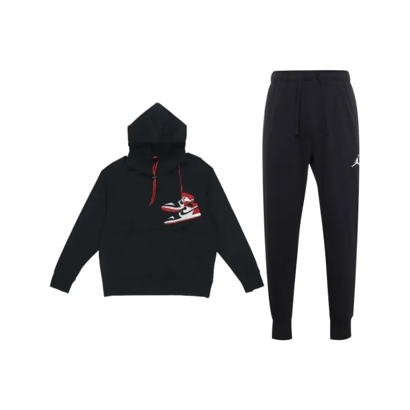 Jordan Jumpman Holiday Casual Sportswear Men's Black-0