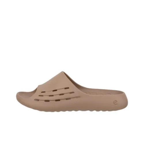 Ecco Cozmo EVA Abrasion Resistant Slide Slippers Unisex Beige