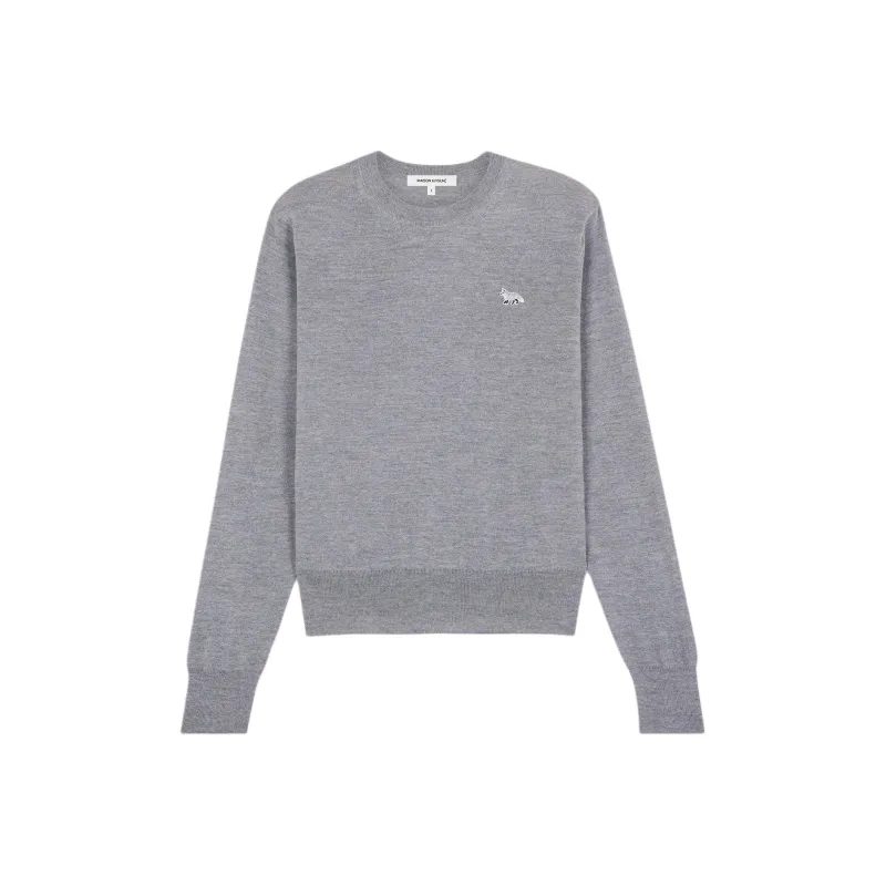 Maison Kitsune Baby Fox Patch Jumper-0