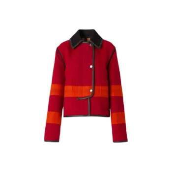 Burberry Jackets Women's Bright Red
