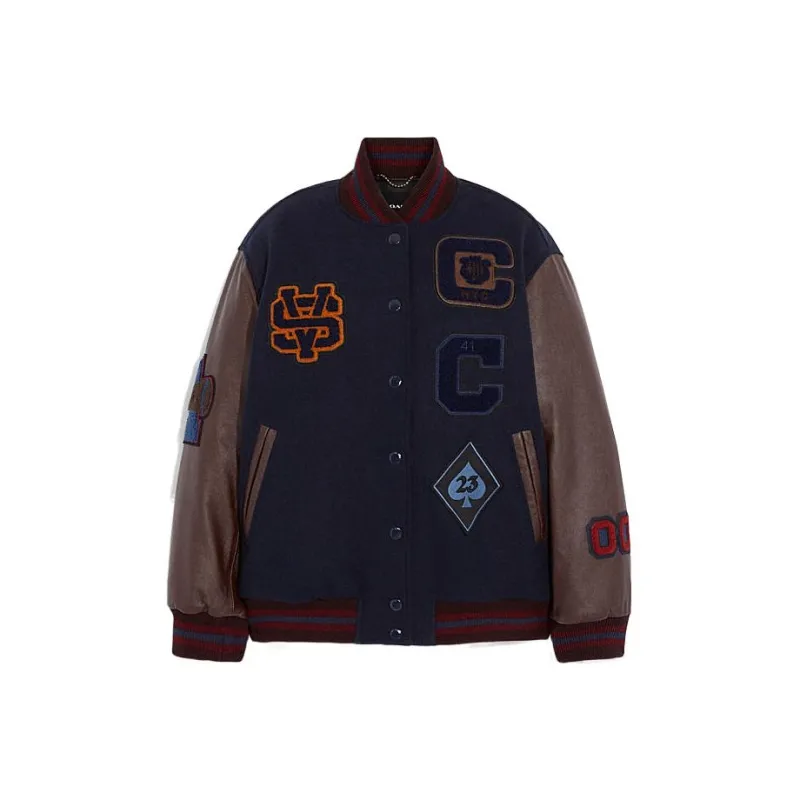 COACH FW22 Jackets Coats Women's Blue-0