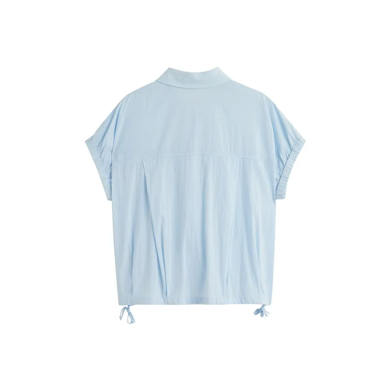 Inman Shirts Women's Light Blue-1