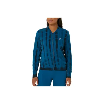 Asics NAGINO RUN SEAMLESS JACKET ACTIBREEZE Jacket Women's Dark Blue/High-Performance Black