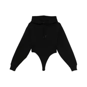 Mugler Hooded Bodysuit