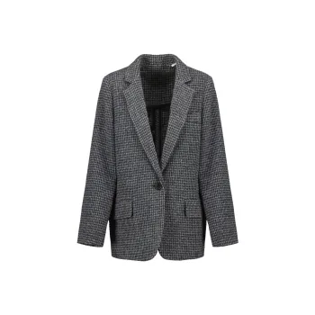 ISABEL MARANT ETOILE Kerstin Single-Breasted Blazer