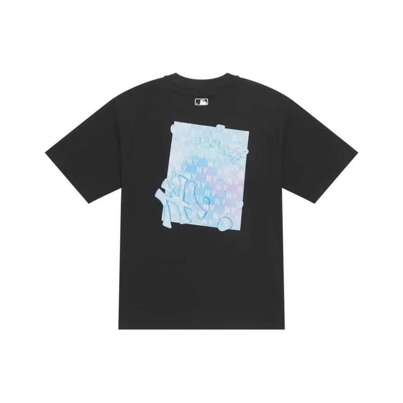 MLB New York Yankees SS25 T Shirt Unisex Black-0