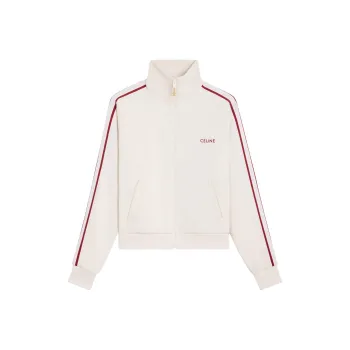 CELINE Tracksuit Jacket In Double Face Jersey