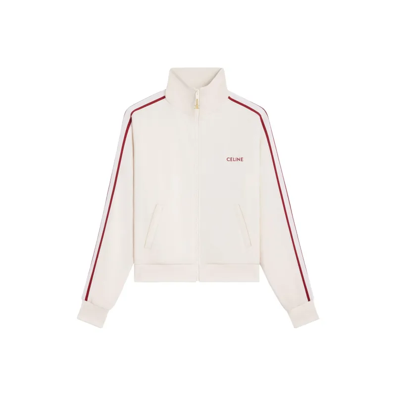 CELINE Tracksuit Jacket In Double Face Jersey-0