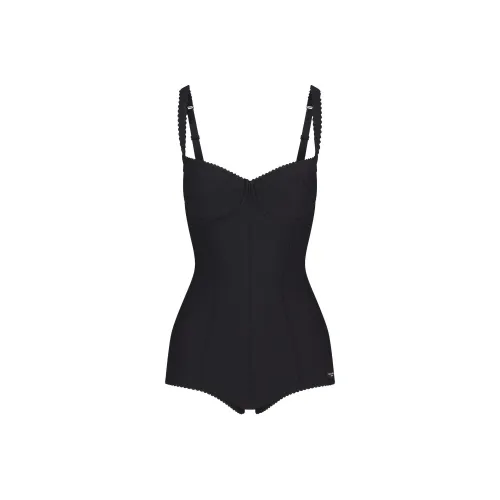 Skims DOLCE&GABBANA Collaboration Bodysuits Women's ONYX/Onyx