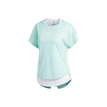 Adidas T-Shirt Women's Clear Mint Green/White