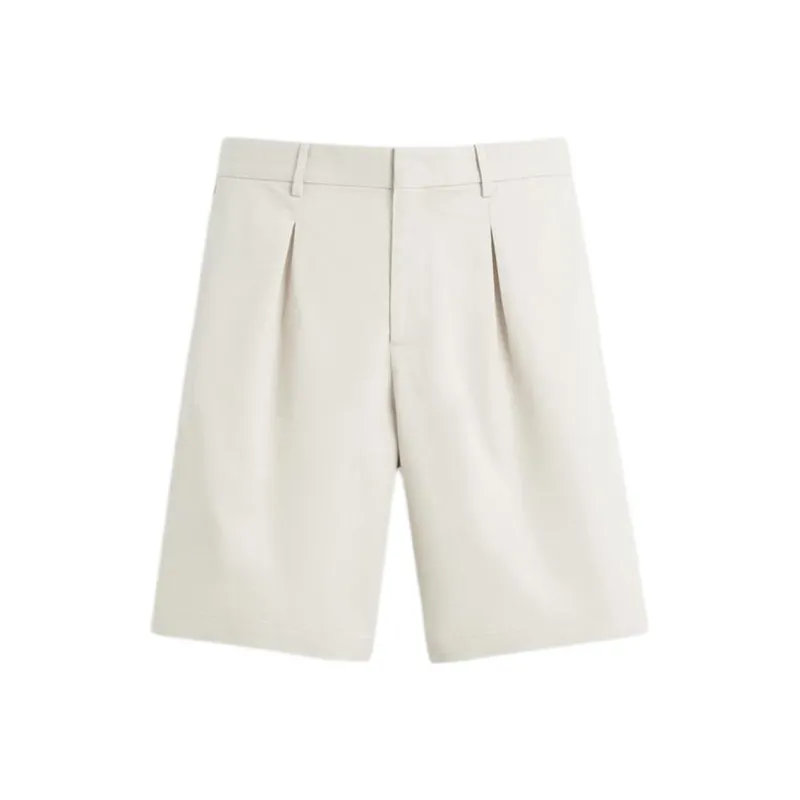 ZARA Casual Shorts Men's Light Beige-0