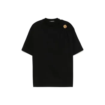 Roberto Cavalli Shoulder jewel T shirt