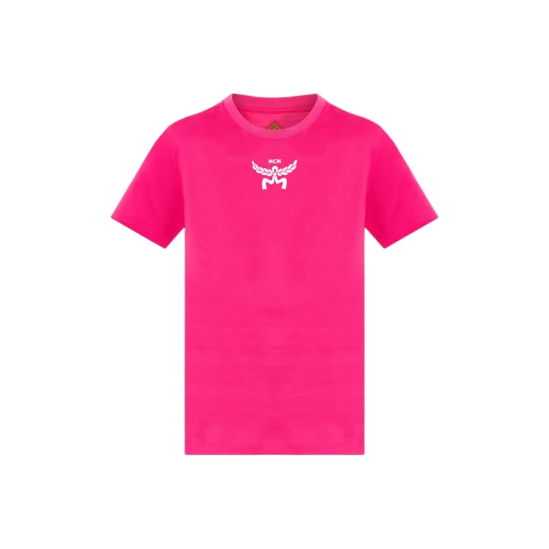 MCM Logo Print T Shirt-0