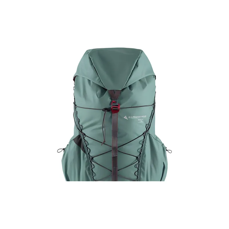 KLATTERMUSEN 32L 24L Backpack Double Shoulder Outdoor Bag Fabric Jade Green Emerald Green Unisex-2