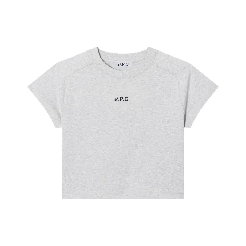 Asics X Apc Cloud T Shirt Pale Heather Gray-0