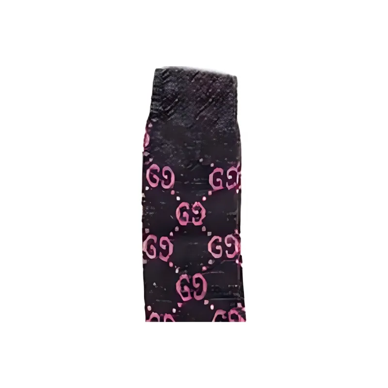 GUCCI SS23 Knee High Socks Women's 1 Pack Black-2