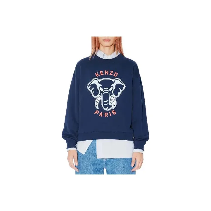 KENZO Sweatshirts Women's Blue-0